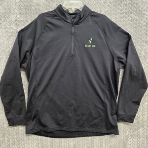 Levelwear Golf ¼ Zip Pullover Performance Active Shirt Mens Size 2XL Black‎